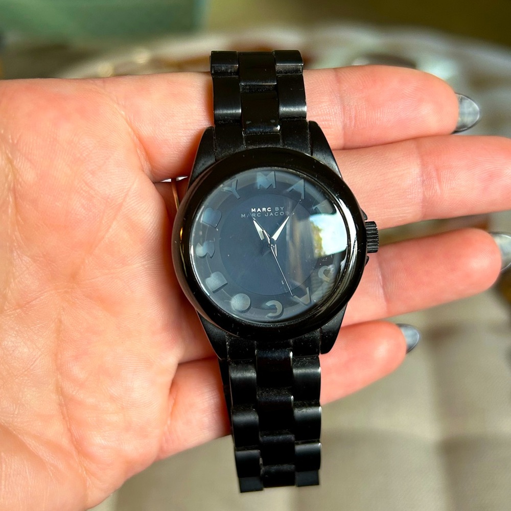 Marc Jacob’s black watch